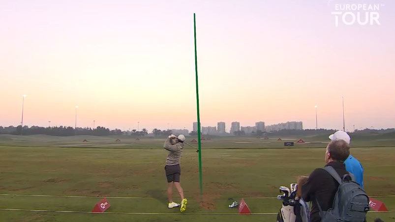 Golf fans IN AWE of European Tour video showing Rory McIlroy at the range
